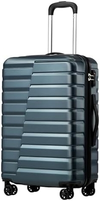 Chiếc túi xách PC ABS TSA 3 phần Set Lock Spinner Carry on (Teal blue)