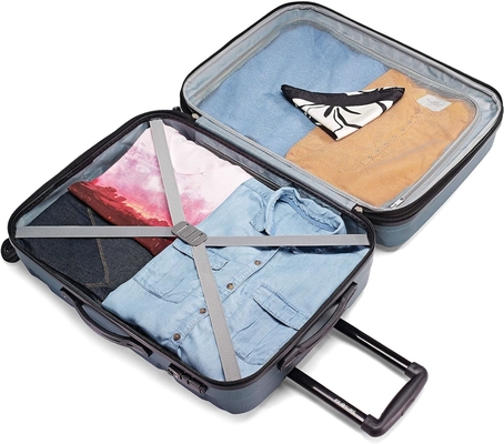Omni PC Hardside mở rộng hành lý với bánh xe quay, mang theo 20 inch, màu xanh lá cây