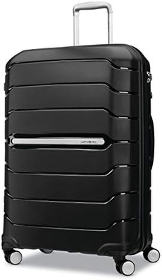 Hardside mở rộng với bánh xe xoắn kép, mang theo 21 inch, trắng