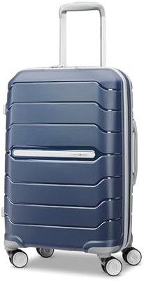 Hardside mở rộng với bánh xe xoắn kép, mang theo 21 inch, trắng