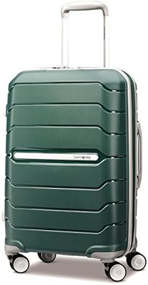 Hardside mở rộng với bánh xe xoắn kép, mang theo 21 inch, trắng