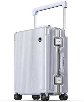Mang theo hành lý, va-li cứng với bánh 360 °, va-li trên máy bay &amp; Lsa Lock Zipper kép.