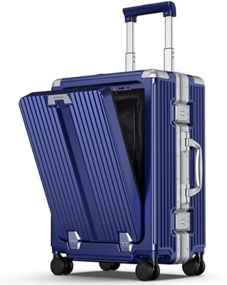Mang theo hành lý, va-li cứng với bánh 360 °, va-li trên máy bay &amp; Lsa Lock Zipper kép.