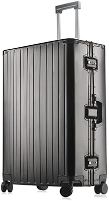 Aluninum Handy Baggage Cabin Hardside Suitcase (Silver, 20 inch Carry-on) Ghé thăm cửa hàng Sindermore