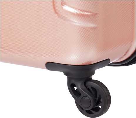 Moonlight Hardside mở rộng hành lý với bánh xe quay, vàng hồng, kiểm tra trung bình 24-inch