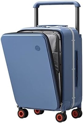 Hành lý tay cầm rộng thiết kế sang trọng Rolling hành lý du lịch PC Hardside với khung nhôm bánh xe xoay rỗng,