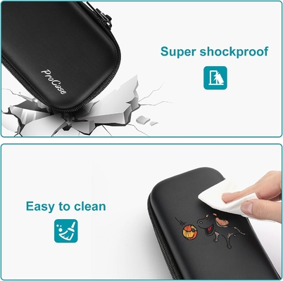 ProCase Pen Pencil Case, 2 lớp EVA Zipper Pencil Box Pouch Capacity Storage Organiser cho trường học
