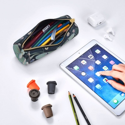 Vỏ bút chì bướm cho phụ nữ bút chì túi xi-linh Vỏ nhỏ mang khóa khóa đơn giản bền nhẹ cho túi lưu trữ