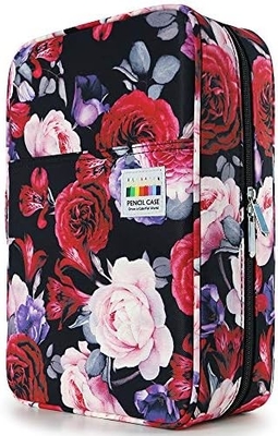 300 Slots Color Pencil Case - Pen Case Organizer với Handy Wrap &amp; Zipper, Multilayer Holder cho Prismacolor Color Pen