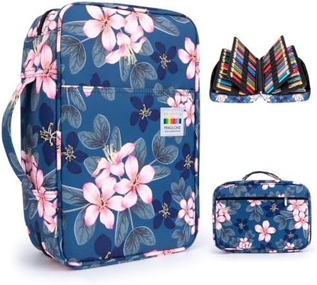 300 Slots Color Pencil Case - Pen Case Organizer với Handy Wrap &amp; Zipper, Multilayer Holder cho Prismacolor Color Pen