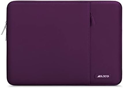 Túi tay cầm máy tính xách tay tương thích với MacBook Air 13 M3 A3113 M2 / Pro 13 M2 M1,Vỏ dọc polyester với túi, màu xám