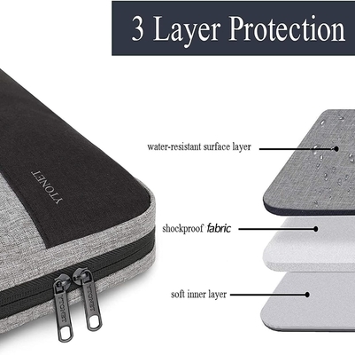 Vỏ máy tính xách tay, 15,6 inch TSA túi laptop laptop tay áo laptop chống nước vỏ máy tính xách tay vỏ mang laptop