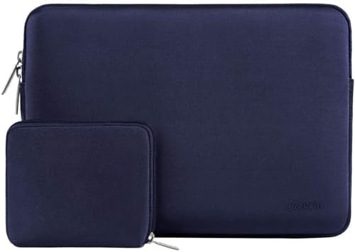 Tay cầm máy tính xách tay tương thích với MacBook Air / Pro, 13-13.3 inch Notebook, túi Neoprene với vỏ nhỏ, Apricot