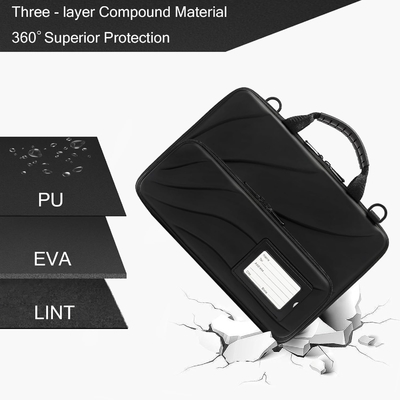 BUG 14.2-15.6 Inch Laptop Case Hard Shell, Bảo vệ Laptop Carrying Case với Stand để phân tán nhiệt