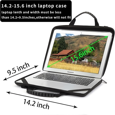 BUG 14.2-15.6 Inch Laptop Case Hard Shell, Bảo vệ Laptop Carrying Case với Stand để phân tán nhiệt