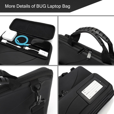 BUG 14.2-15.6 Inch Laptop Case Hard Shell, Bảo vệ Laptop Carrying Case với Stand để phân tán nhiệt