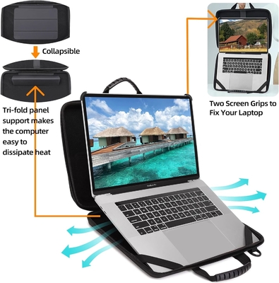 BUG 14.2-15.6 Inch Laptop Case Hard Shell, Bảo vệ Laptop Carrying Case với Stand để phân tán nhiệt