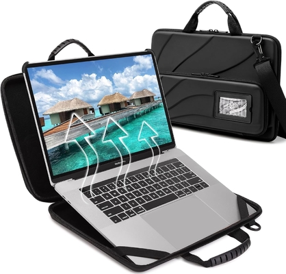 BUG 14.2-15.6 Inch Laptop Case Hard Shell, Bảo vệ Laptop Carrying Case với Stand để phân tán nhiệt