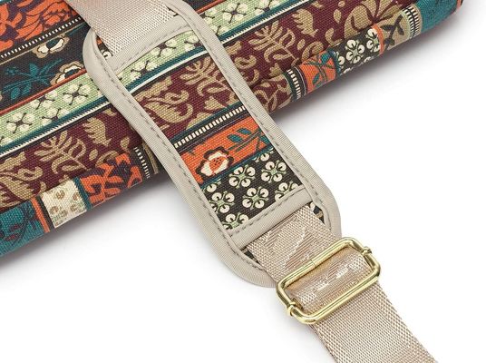 Túi máy tính xách tay được thiết kế cho máy tính xách tay 12,5 đến 14 inch với vải vải in bên trong đệm và nhiều tùy chọn mang theo