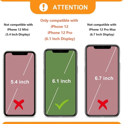 iPhone 12/12 Pro túi chéo, RFID được bảo vệ đeo dây đeo da PU đệm với khe cắm thẻ Split bag wrist strap lanyard