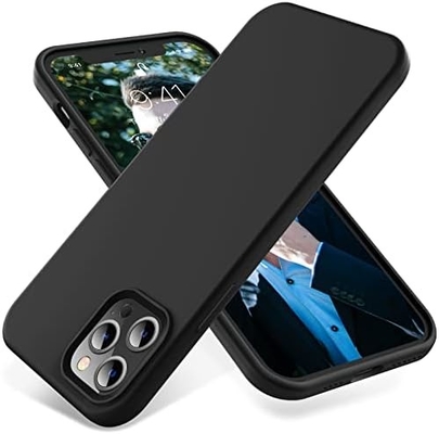 Vỏ iPhone 12 Pro Max, Bảo vệ cấp quân sự, Silicone chống va chạm, chống vân tay &amp; chống trượt, vỏ điện thoại