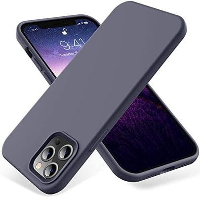 Vỏ iPhone 12 Pro Max, Bảo vệ cấp quân sự, Silicone chống va chạm, chống vân tay &amp; chống trượt, vỏ điện thoại