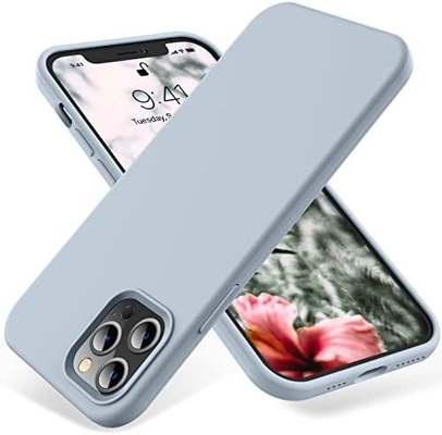 Vỏ iPhone 12 Pro Max, Bảo vệ cấp quân sự, Silicone chống va chạm, chống vân tay &amp; chống trượt, vỏ điện thoại