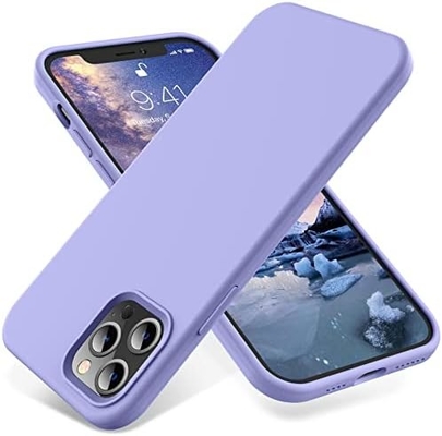 Vỏ iPhone 12 Pro Max, Bảo vệ cấp quân sự, Silicone chống va chạm, chống vân tay &amp; chống trượt, vỏ điện thoại