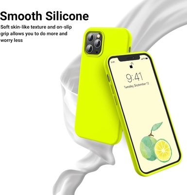 Vỏ iPhone 12 Pro Max, Bảo vệ cấp quân sự, Silicone chống va chạm, chống vân tay &amp; chống trượt, vỏ điện thoại