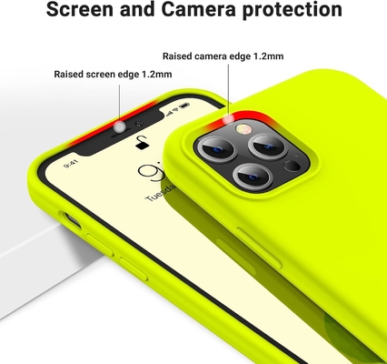 Vỏ iPhone 12 Pro Max, Bảo vệ cấp quân sự, Silicone chống va chạm, chống vân tay &amp; chống trượt, vỏ điện thoại