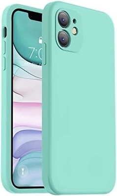 Tương thích với vỏ iPhone 11, nâng cấp silicone lỏng với [các cạnh vuông] [mềm chống trầy xước lớp lót microfiber]