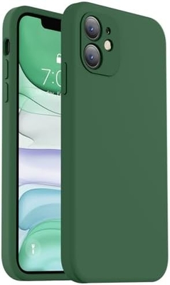 Tương thích với vỏ iPhone 11, nâng cấp silicone lỏng với [các cạnh vuông] [mềm chống trầy xước lớp lót microfiber]