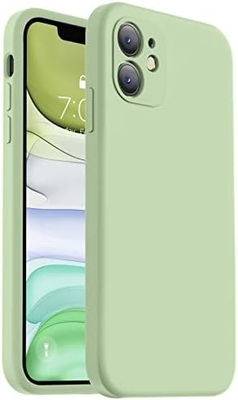 Tương thích với vỏ iPhone 11, nâng cấp silicone lỏng với [các cạnh vuông] [mềm chống trầy xước lớp lót microfiber]
