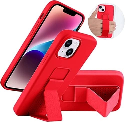 Vỏ Kickstand silicone tương thích với vỏ iPhone 11 ((6.1 in) Đứng dọc và ngang Đứng tay dây đeo Đứng đá kim loại