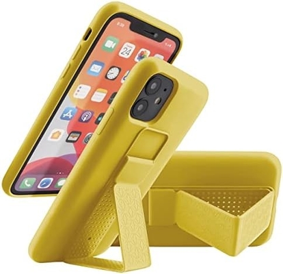 Vỏ Kickstand silicone tương thích với vỏ iPhone 11 ((6.1 in) Đứng dọc và ngang Đứng tay dây đeo Đứng đá kim loại