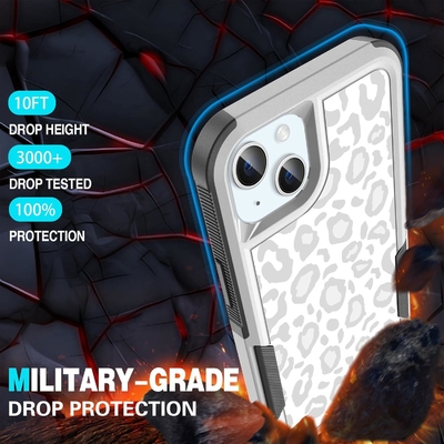 [5 trong 1 cho iphone 15 Plus Case, với 2 gói Screen Protector + 2 gói Camera Lens Protector, Heavy-Duty Tough Rugged