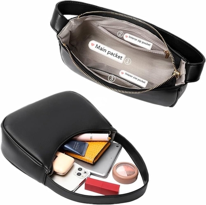 Túi vai cho phụ nữ, túi xách Hobo Tote dễ thương Mini Clutch túi xách với khóa khóa