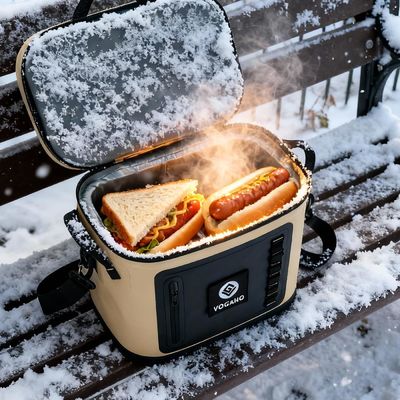 Soft Cooler - Insulated Leak-Proof Cooler Bag with Waterproof Zipper | 28 Can Portable Ice Chest for Camping, Beach, Travel, Picnic, Fishing