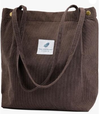 Túi Tote vải vải vải vải vải vải vải vải vải vải vải vải vải cho phụ nữ Túi vai với túi bên trong cho công việc Bãi biển Du lịch và mua sắm Hàng tạp hóa