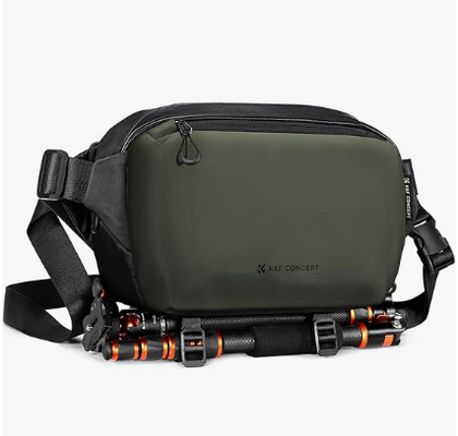 Camera Sling Bag Crossbody Bag Camera Waterproof Shoulder Backpack Bộ đệm máy ảnh DSLR/SLR/Camera Case không gương