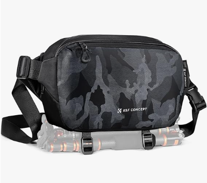 Camera Sling Bag Crossbody Bag Camera Waterproof Shoulder Backpack Bộ đệm máy ảnh DSLR/SLR/Camera Case không gương