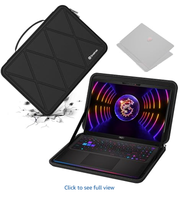 Vỏ bảo vệ EVA cứng cho 16 inch MSI Raider GE68 HX 14V.