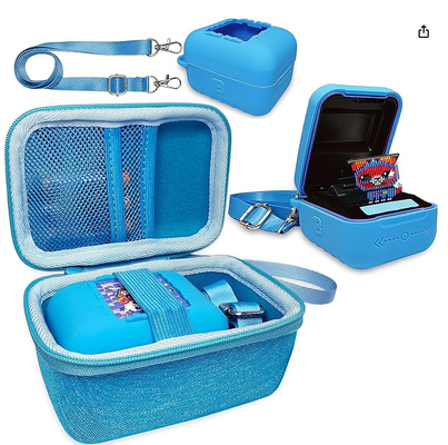 Vỏ silicone và vỏ cứng thú cưng kỹ thuật số tương tác Ứng dụng cho Bitzee Original Virtual Electronic Pets Vỏ bảo vệ với Lanyard