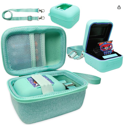 Vỏ silicone và vỏ cứng thú cưng kỹ thuật số tương tác Ứng dụng cho Bitzee Original Virtual Electronic Pets Vỏ bảo vệ với Lanyard