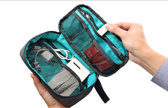 EVA Fascia Gun Hộp đựng cứng điện tử Túi lưới bên trong Lớp lót 210T