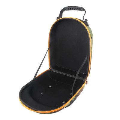 Camouflage Color Cap Carrier Hộp lưu trữ EVA Vải dệt kim Lớp lót