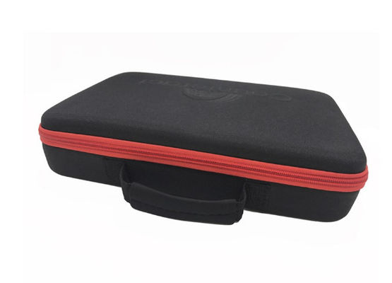 Màu đen Hộp đựng vỏ cứng 900D Polyester EVA Tay xách Cao su