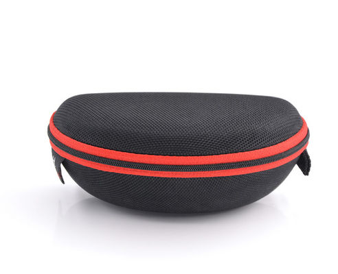 Hộp đựng kính râm EVA 1680D Polyester màu đen In logo tùy chỉnh