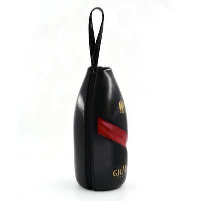 Da Pu 600D Polyester EVA Vỏ cứng Đóng gói rượu với dây đeo
