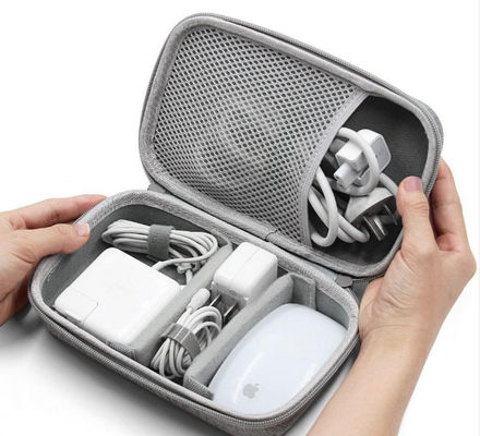 Hộp đựng du lịch cứng EVA mini chống nước có khóa kéo, lót nhung và nhiều lựa chọn chất liệu cho tai nghe